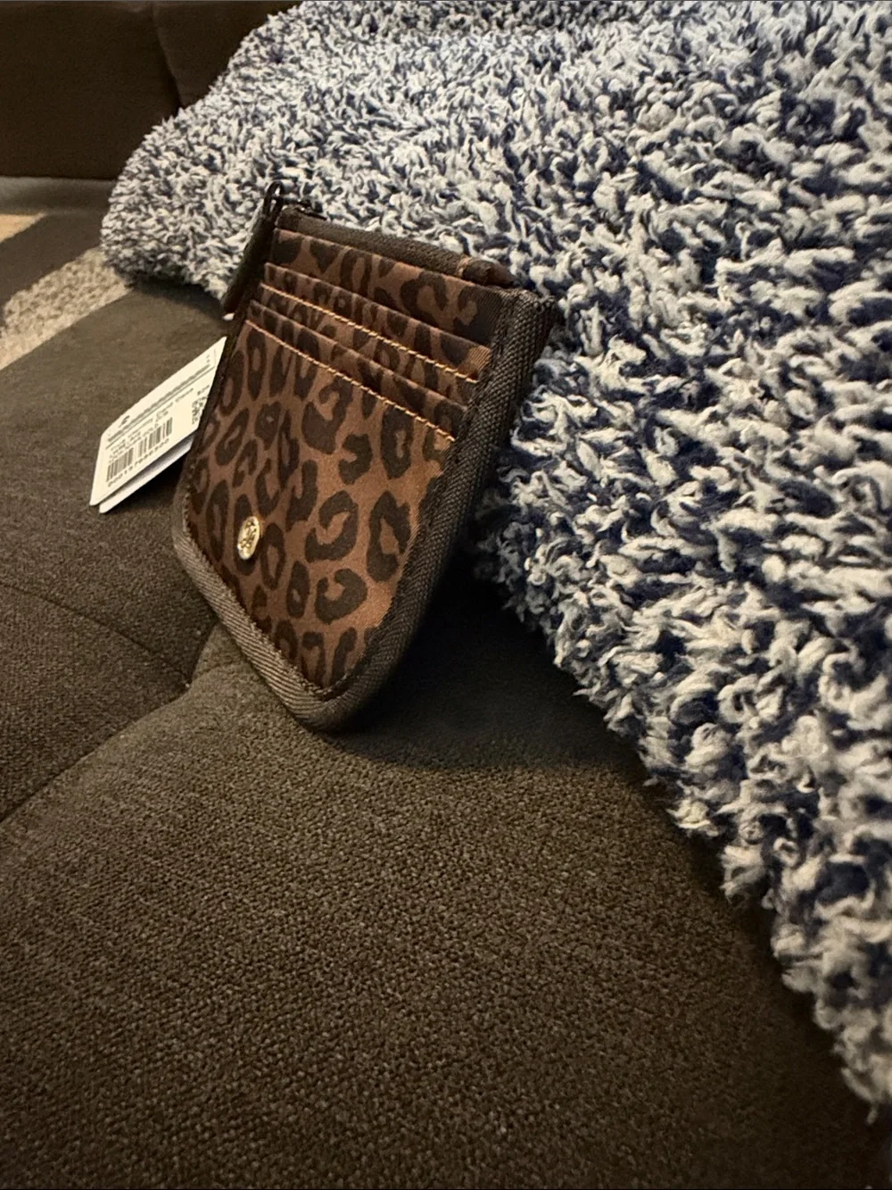 Lululemon Leopard Print Card Pouch